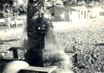 Ponto dos Mentirosos, 1981, em Caraíva